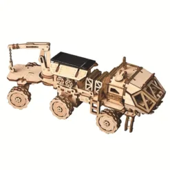 Solar powered Hermes Rover spacecraft model assembly toy D205
