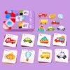 English geometry puzzle for children D146