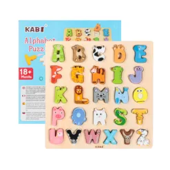 English alphabet with animal pictures – D157