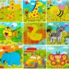 Animal puzzle set for kids D134 – 9 pieces
