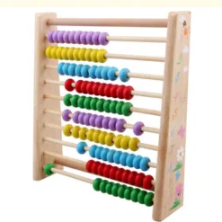 Wooden counting worksheet D138